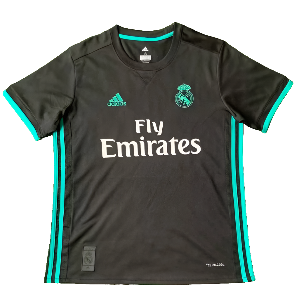 Real Madrid 2017/2018 away retro shirt