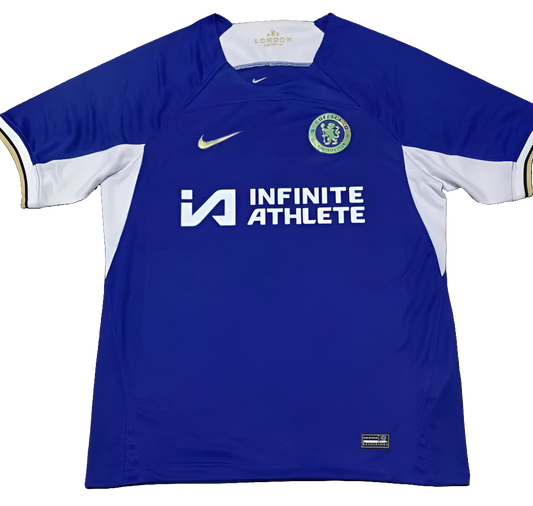 Chelsea 2023/2024 home shirt (with sponsor)